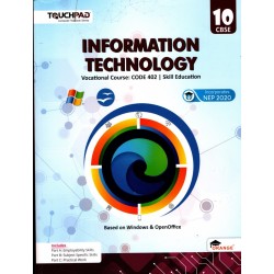 Touchpad Information Technology CBSE Class 10 by Sanjay Jain